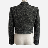 Classic Belted Cropped Jacket