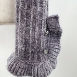 【年末年始出荷アイテム】 velour like ensemble knit