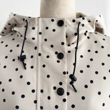 Polka Dot Anorak Hoodie