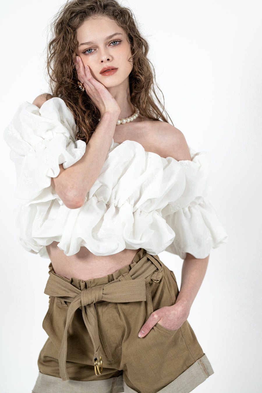 BLOOM embroidery tops