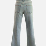 Grayish Semi Flare Denim