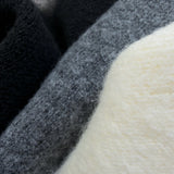 sleeve less ribbon slit knit