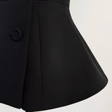 Off Shoulder Jacket Tops