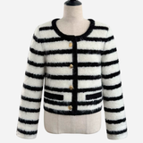 Gold Button Knit Jacket