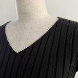 Basic Long Sleeve V Neck Knit