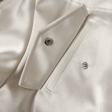 Lady Zip Satin Blouson