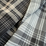 Sheer Check Long Sleeve Top
