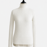 Basic Long Sleeve Turtle Neck Knit
