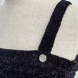 【年末年始出荷アイテム】 velour like ensemble knit