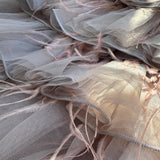 【4月下旬】Tulle X Feather Ruffle Dress