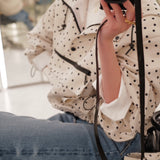 Polka Dot Anorak Hoodie