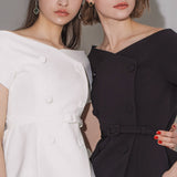 Off Shoulder Jacket Tops