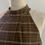 Heritage Check Asymmetry Dress