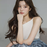 asymmetry knit tops
