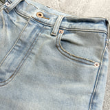 Grayish Semi Flare Denim