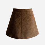 Handmade stitch wool culottes