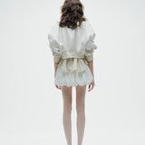 Drape Balloon Short Pants