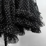 2way dot tulle skirt