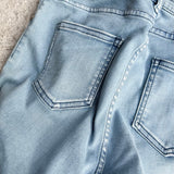 sheller ZIP skinny denim