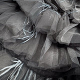 【当日お渡し可】Tulle X Feather Ruffle Dress