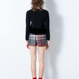 FOX hem fur knit