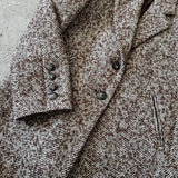 Herringbone Over Size Jacket Coat