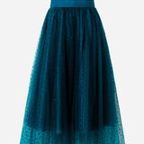 jupe en tulle à pois