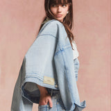 Atelier Patch Denim Cropped Jacket