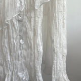 Flower Embroidery Ruffle Skirt