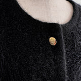 Gold Button Knit Jacket