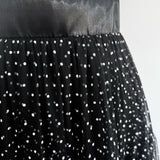 2way dot tulle skirt