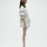 Drape Balloon Short Pants