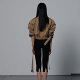 2way Short Trench Coat
