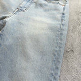 Grayish Semi Flare Denim
