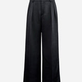 two tuck satin pants