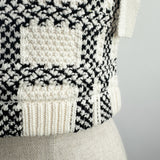 【5月下旬】Check Ribbon Knit Set Up