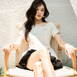 Off Shoulder Jacket Tops