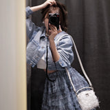 【4月上旬】Atelier Patch Denim Cropped Jacket