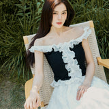 2way Airy Frill Knit Camisole