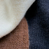 Half Sleeve Cable Turtle Knit
