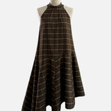 Heritage Check Asymmetry Dress