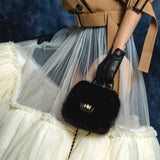 【NOVELTY】luxury fur mini BAG