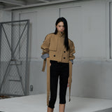 2way Short Trench Coat