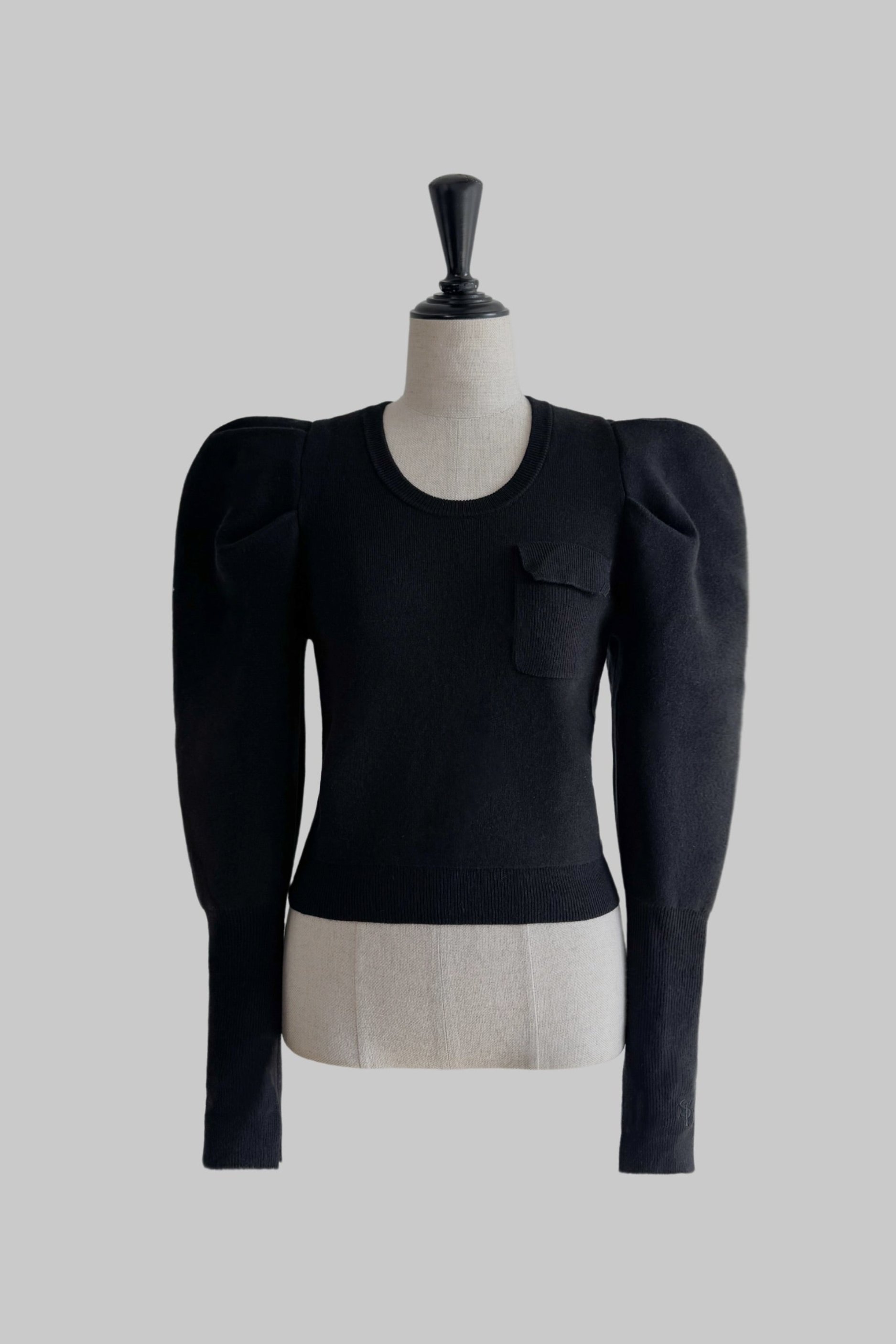 sh power shoulder knit tops – shéller / シェリエ sh power shoulder knit tops – shéller / シェリエ