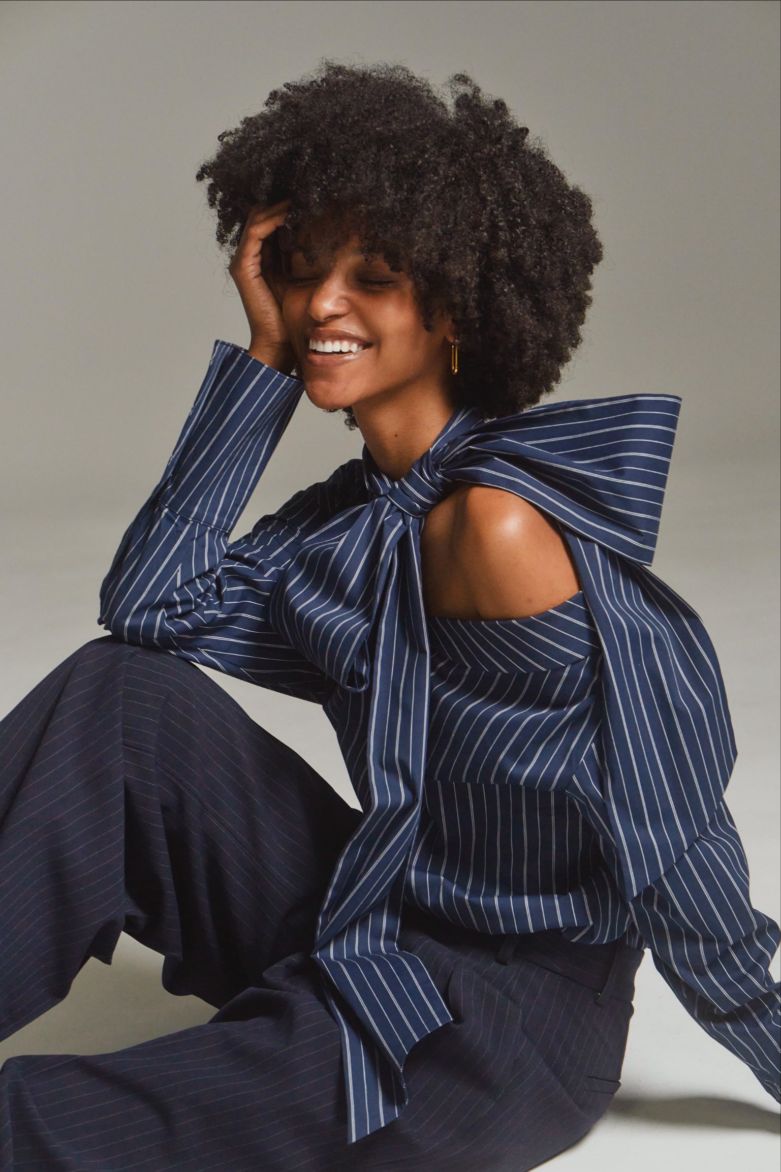 sheller シェリエ one shoulder ribbon tops one shoulder ribbon shirt tops – shéller / シェリエ