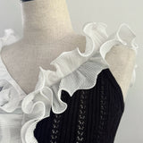 2way Airy Frill Knit Camisole