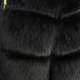 luxury fur coat