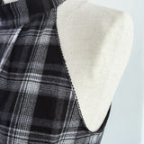 Heritage Check Asymmetry Dress