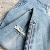 sheller ZIP skinny denim