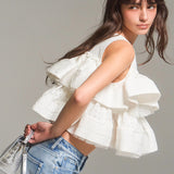 Bloom Cotton Lace Tops